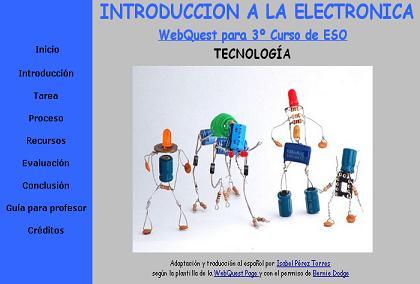 WEBQUEST DE ELECTRÓNICA 3º ESO